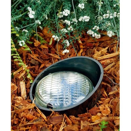 Dabmar Lighting Dabmar Lighting LV299-B Black PVC In-Ground Well light; Black LV299-B